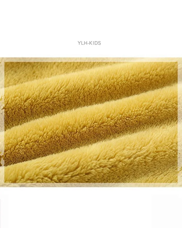 Kids Winter Coat – Warm Fleece Jacket