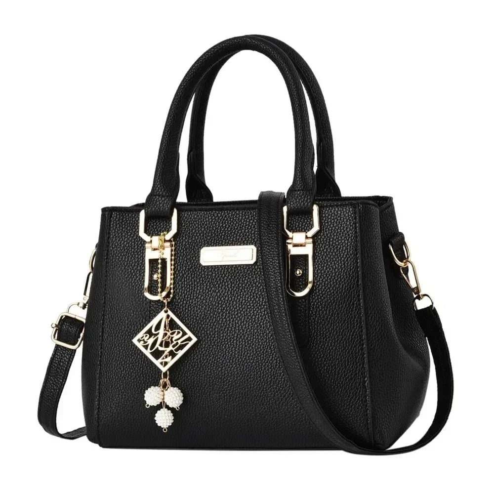 Large Capacity Women's Leather Shoulder Bags