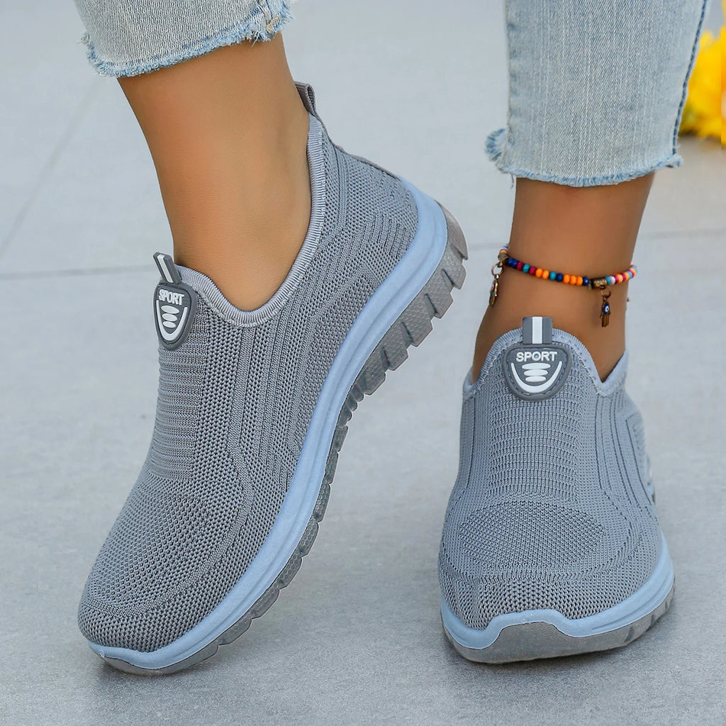 Women's Breathable Slip-On Shoes Soft Bottom