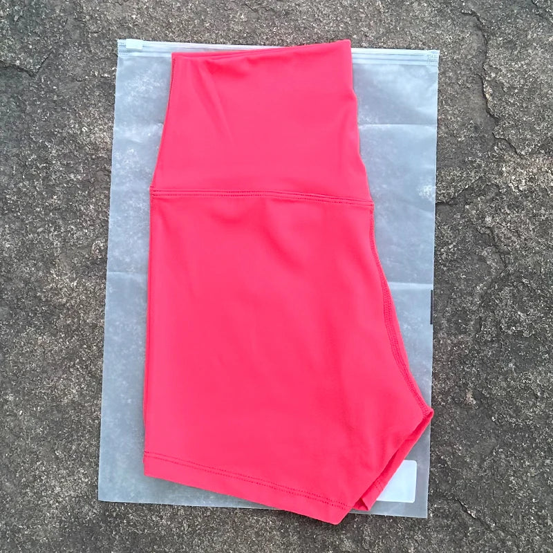 Women Sports Shorts High Waist Slim Fit