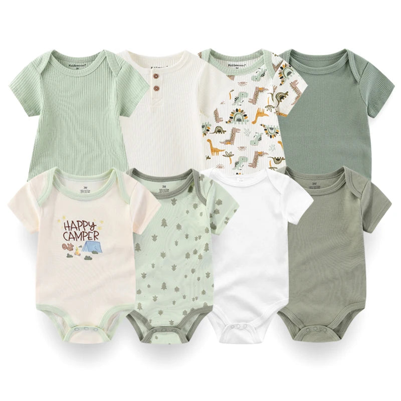 4Pieces Newborn Baby Boy, Baby Girl Outfits