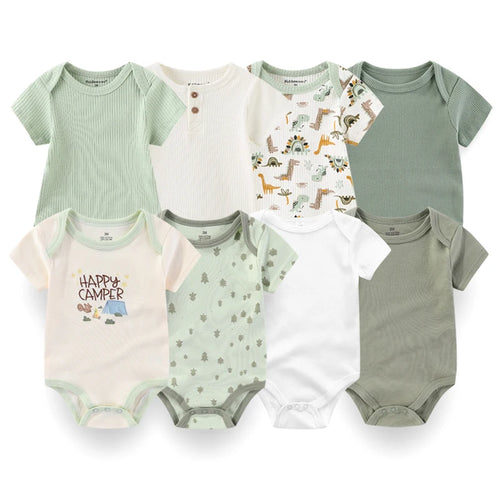 4Pieces Newborn Baby Boy, Baby Girl Outfits