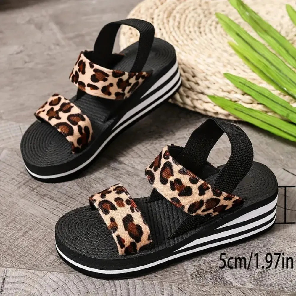 Women Slingback Wedge Sandals