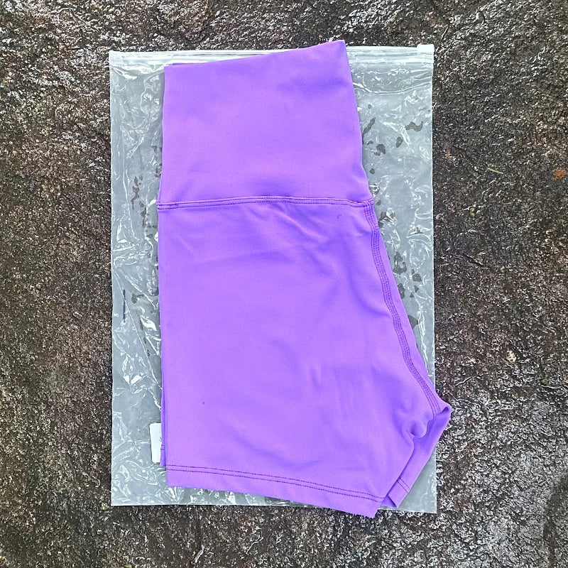 Women Sports Shorts High Waist Slim Fit