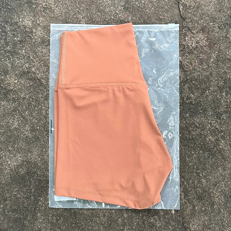 Women Sports Shorts High Waist Slim Fit
