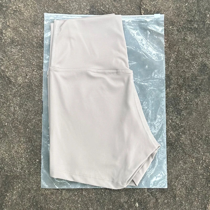 Women Sports Shorts High Waist Slim Fit
