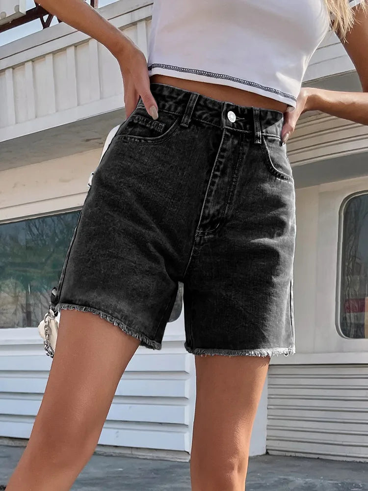 Women's Denim Shorts High Waist
