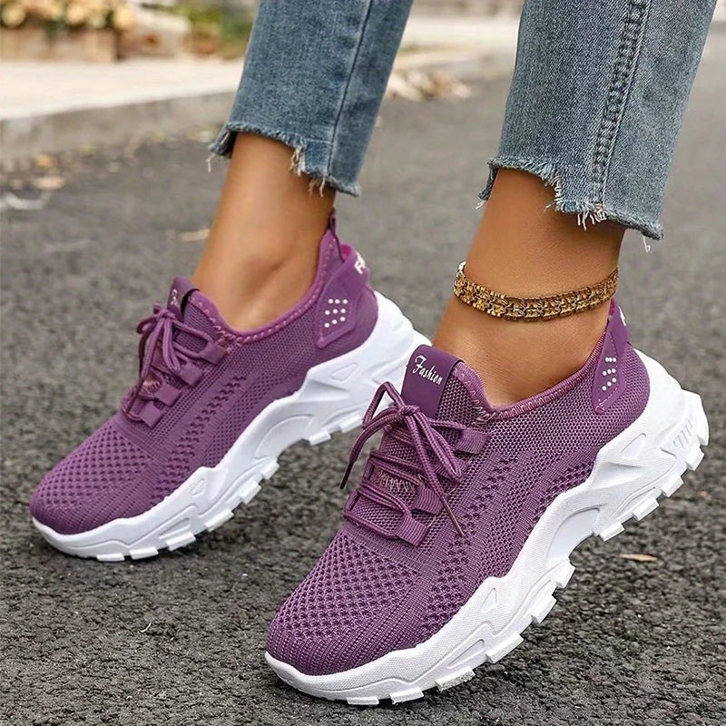 Women's Sneakers Breathable Lace-up