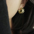 Dainty Watch Chain Earrings for Women Silver Color/Gold Color