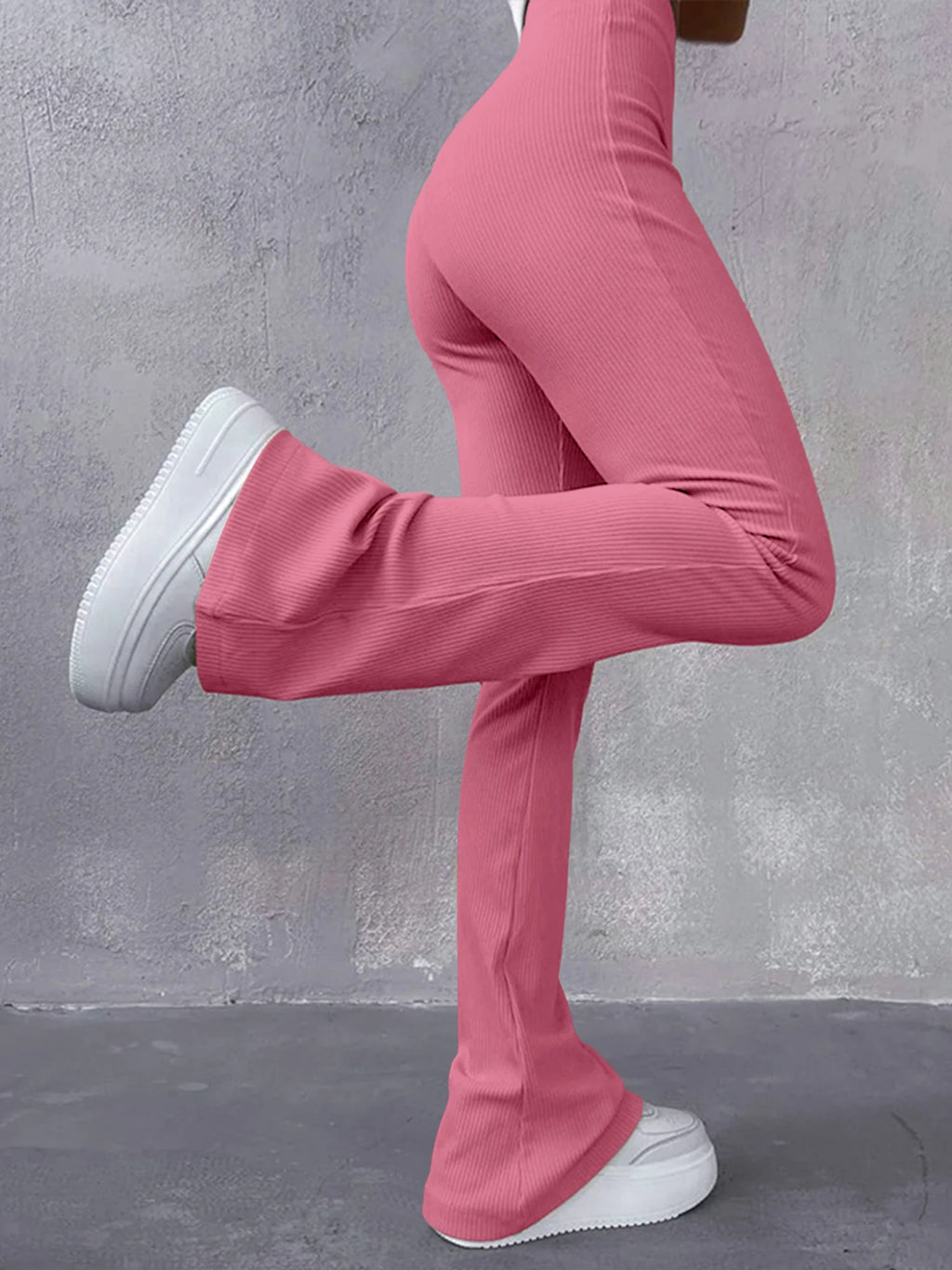 High Waisted Flared Women's Pants