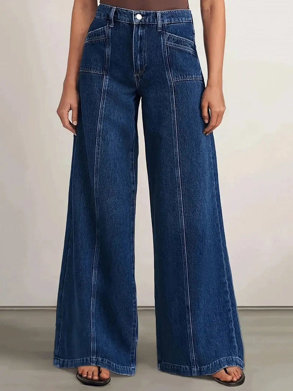 Women's Relaxed Fit Wide Leg Jeans