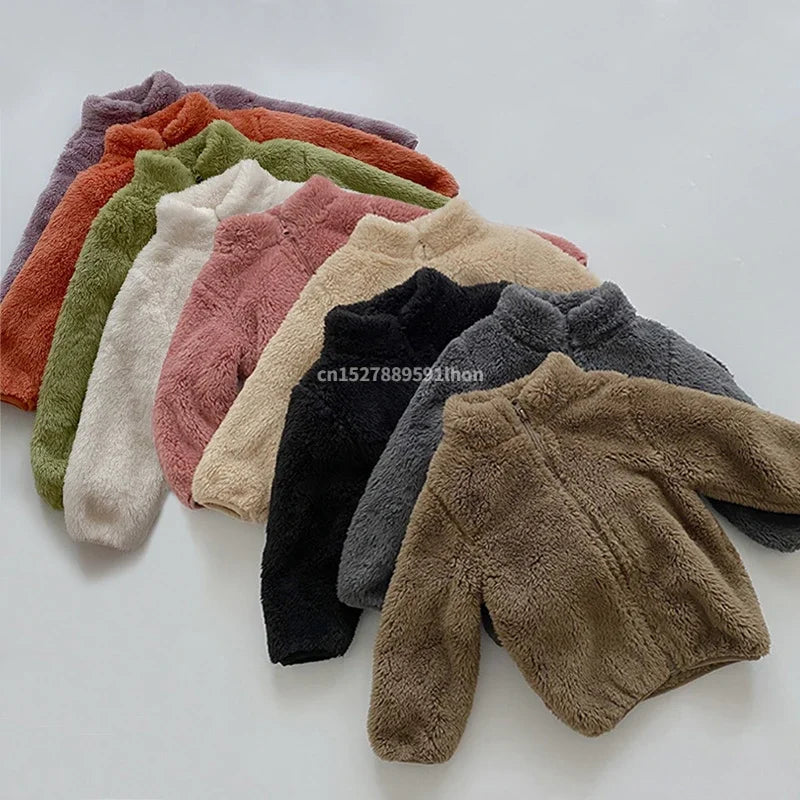 Kids Winter Coat – Warm Fleece Jacket