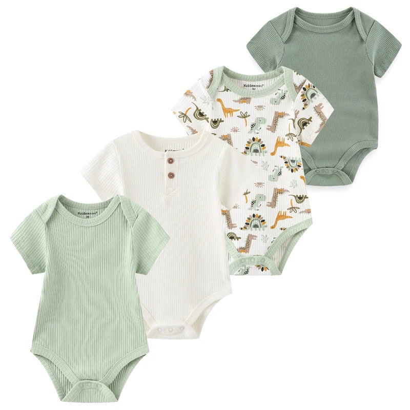 4Pieces Newborn Baby Boy, Baby Girl Outfits