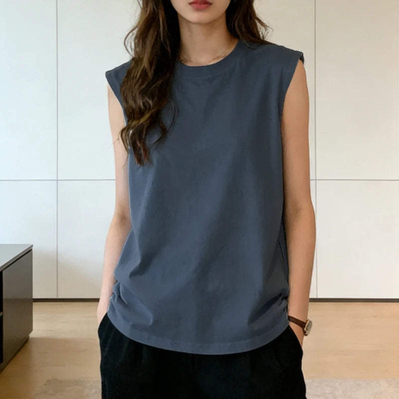 Women's Loose Sleeveless Tank Top