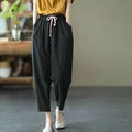 Casual Cotton and Linen Pants for Womem