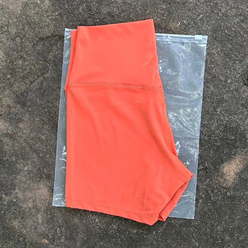 Women Sports Shorts High Waist Slim Fit