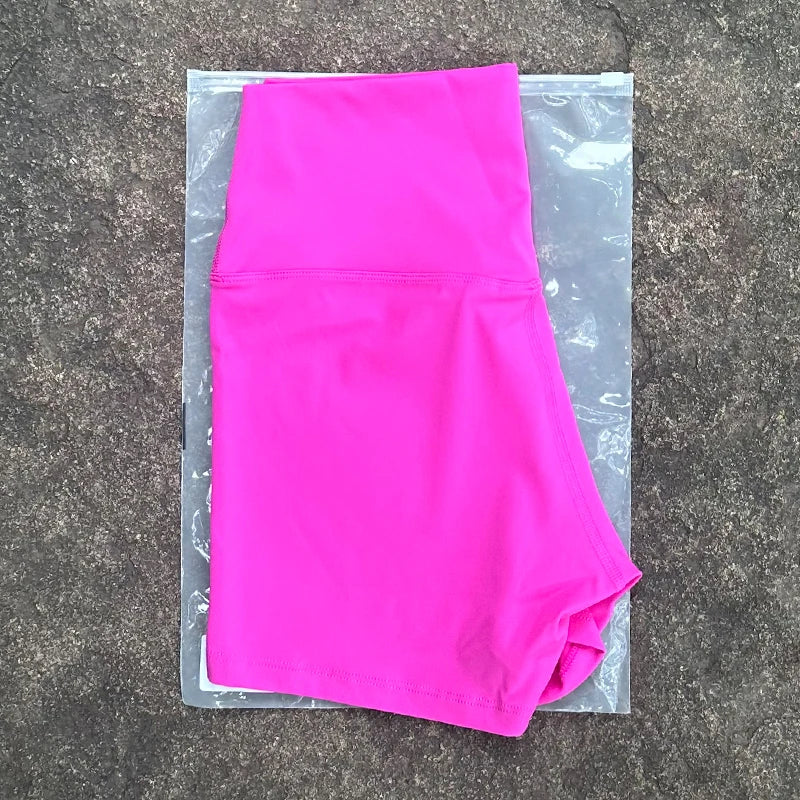 Women Sports Shorts High Waist Slim Fit