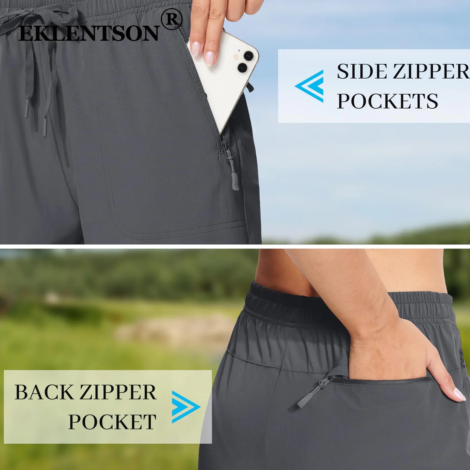 Women's Hiking Shorts Quick-Dry Waterproof Lightweight