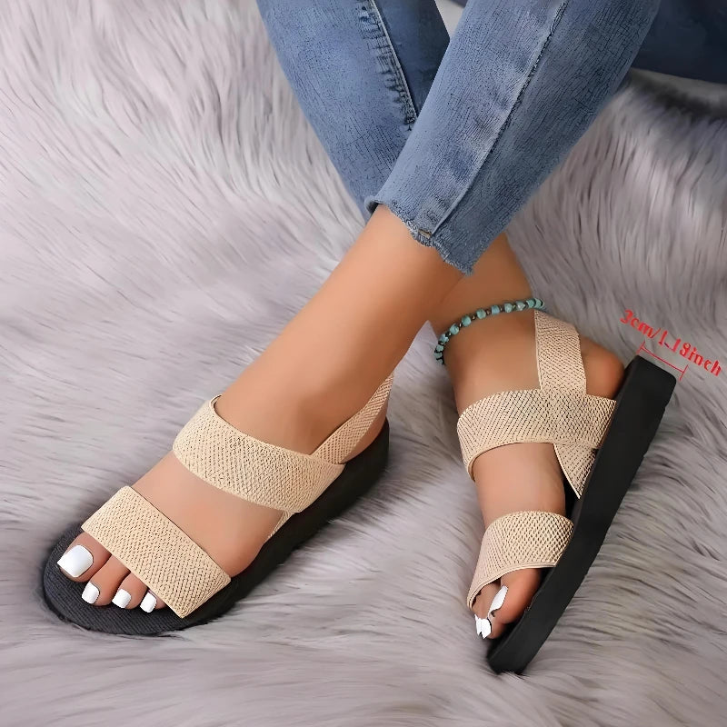 Women Slingback Wedge Sandals