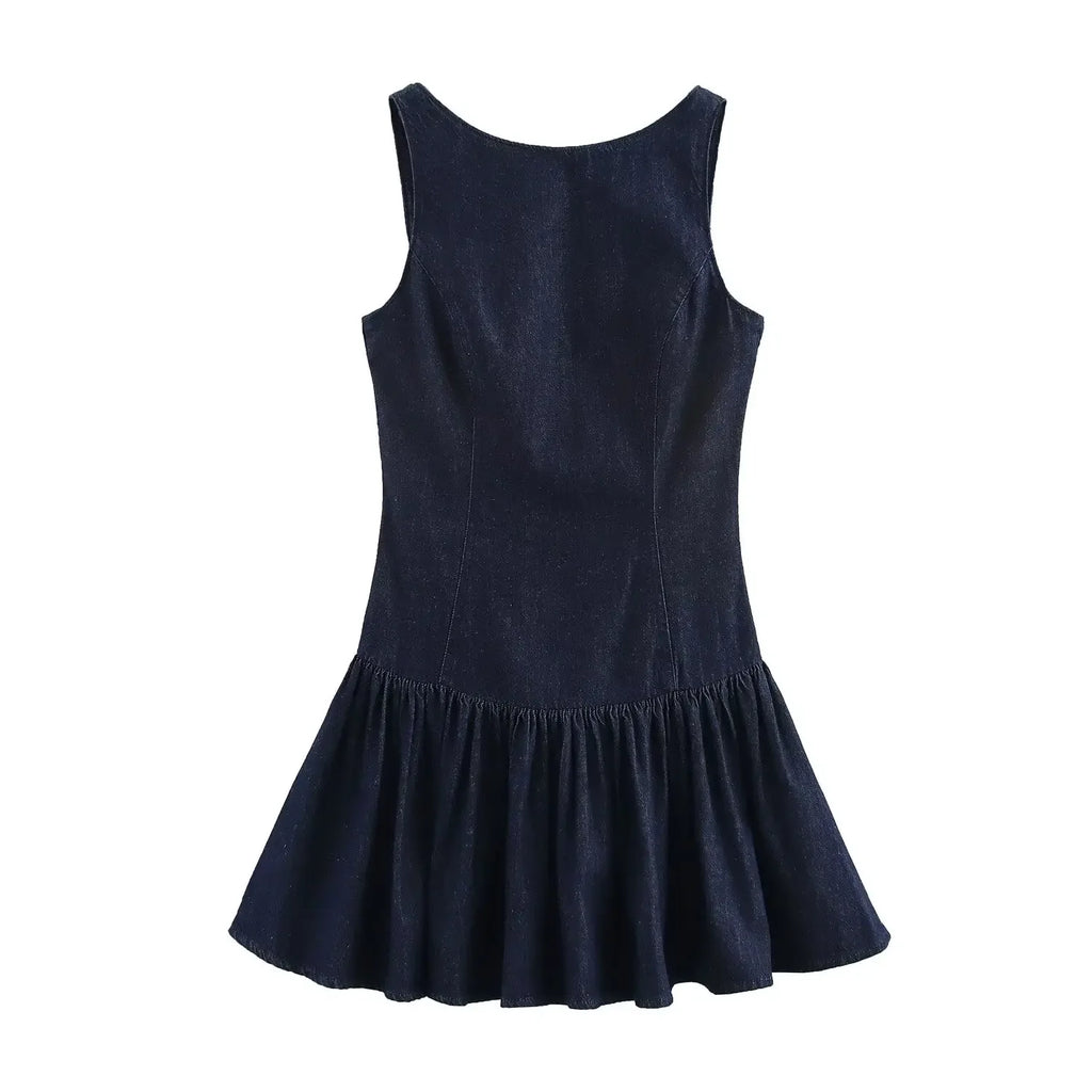 Denim Fashion Dress for Women