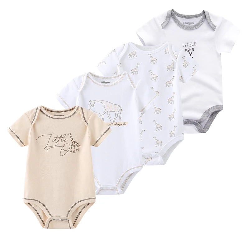 4Pieces Newborn Baby Boy, Baby Girl Outfits