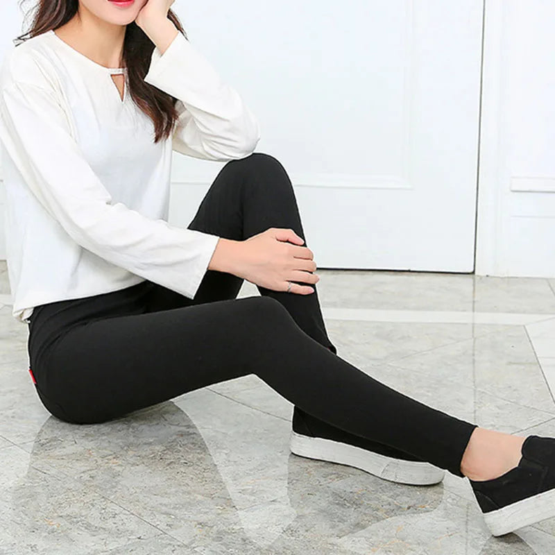 Women's Stretch, Black Pencil Pants
