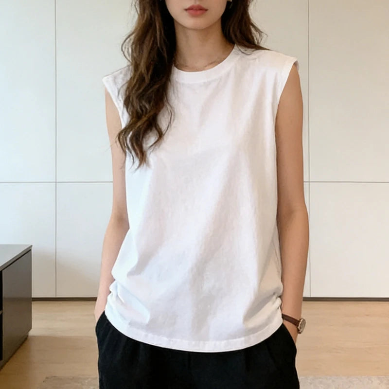 Women's Loose Sleeveless Tank Top
