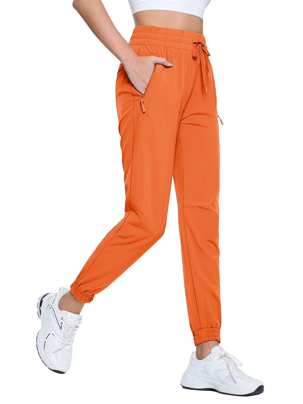 Women's Quick Dry Hiking Pants, Drawstring Waist