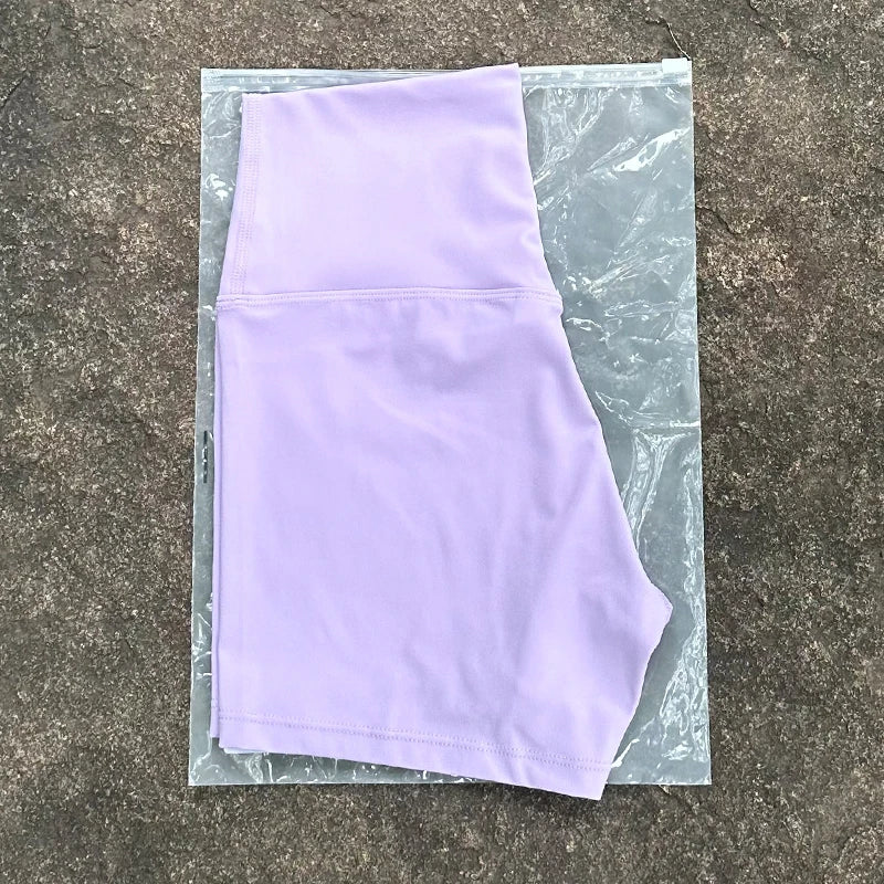 Women Sports Shorts High Waist Slim Fit