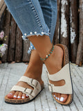 Women's Casual Slip-On  Adjustable Buckle