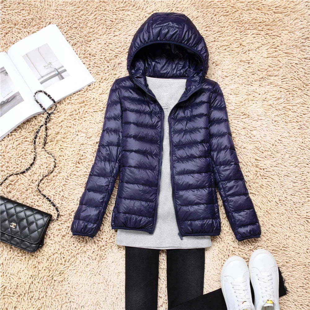 Women Puffer Jacket 15 Colors Plus Size 5XL 6XL 7XL 2025