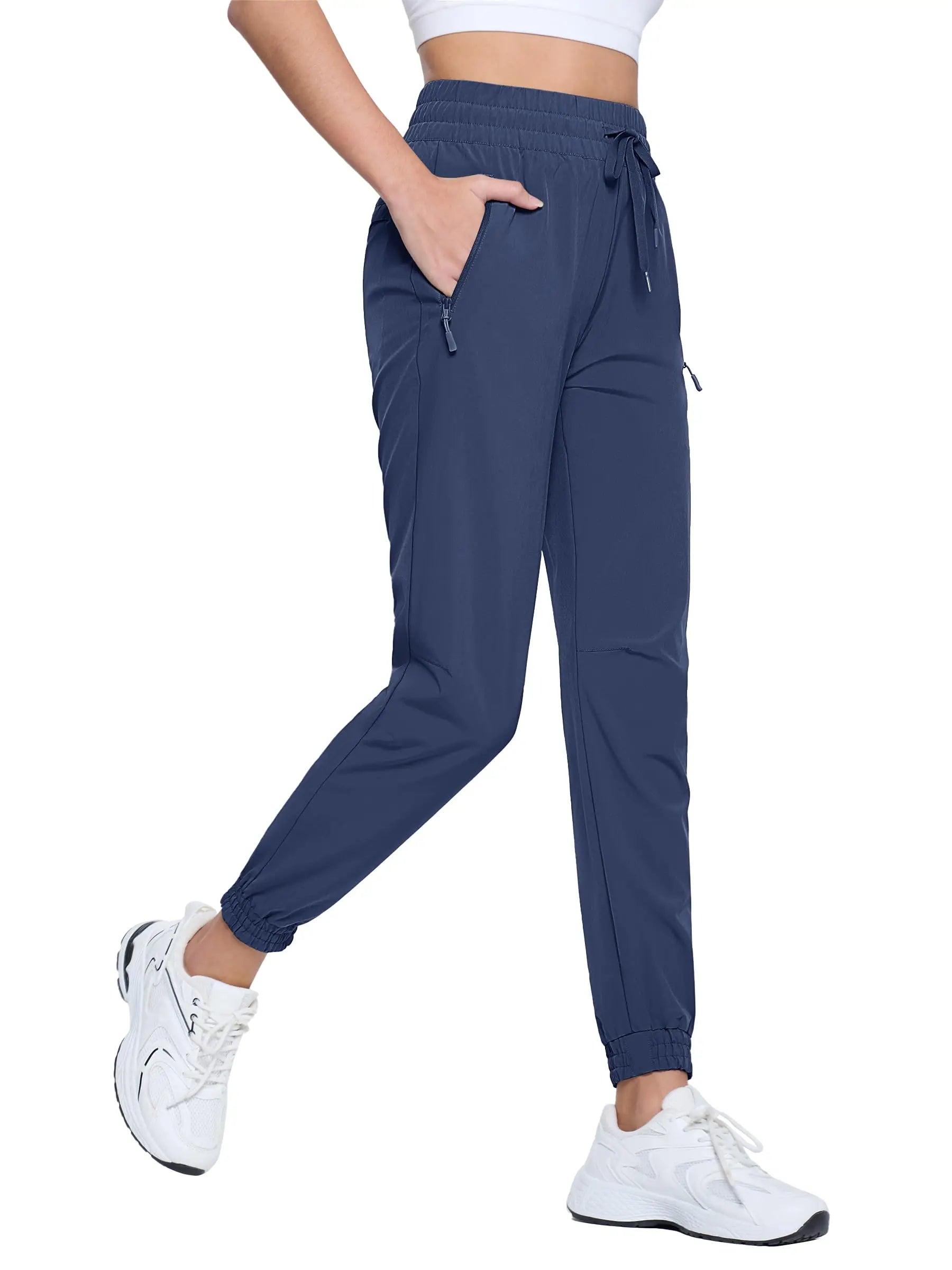 Women's Quick Dry Hiking Pants, Drawstring Waist