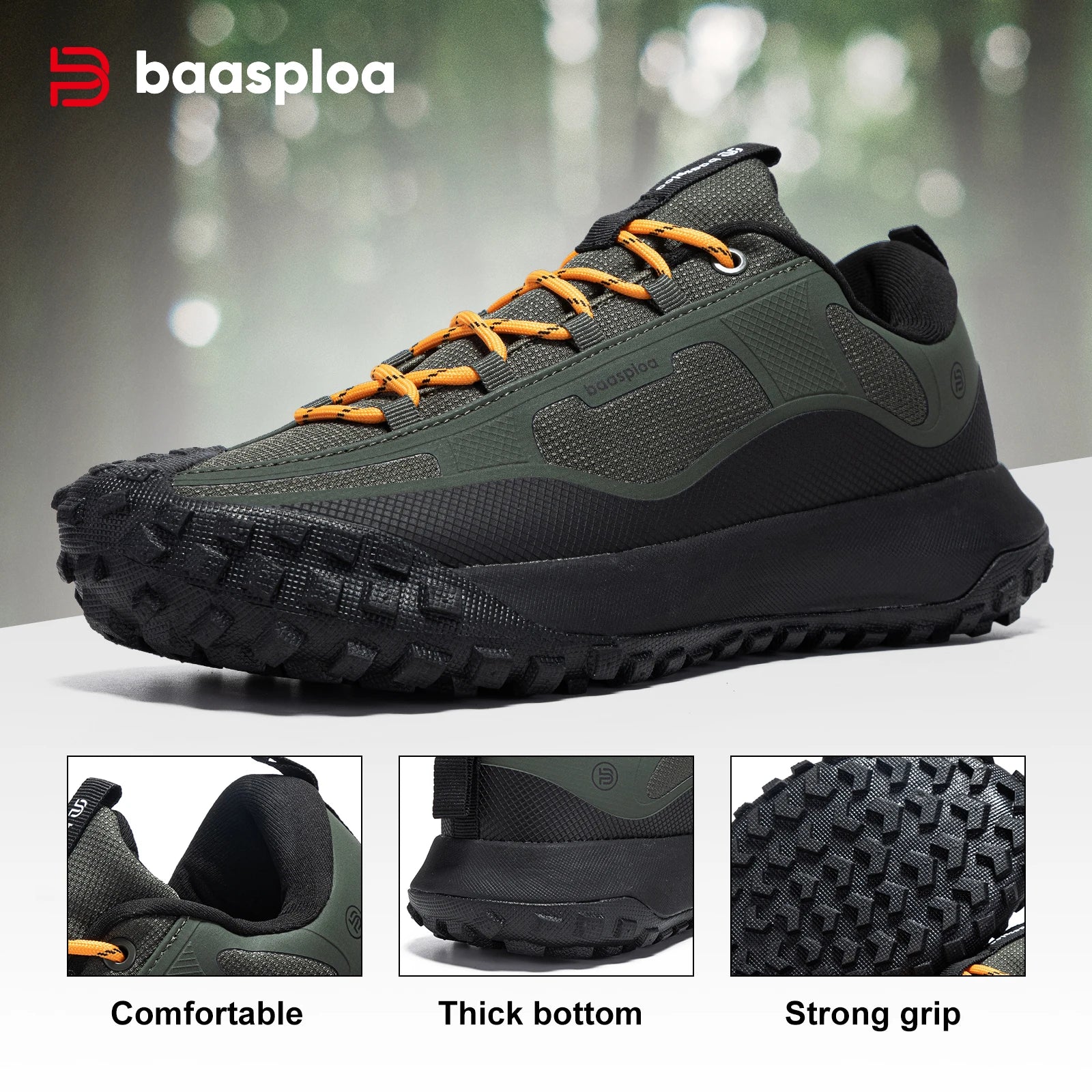 Men's Hiking Shoes Lightweight and Waterproof