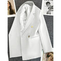 Women's Double Breasted Blazer Jacket