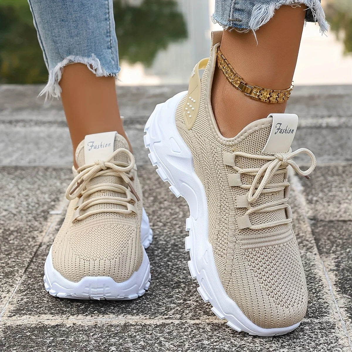Women's Sneakers Breathable Lace-up