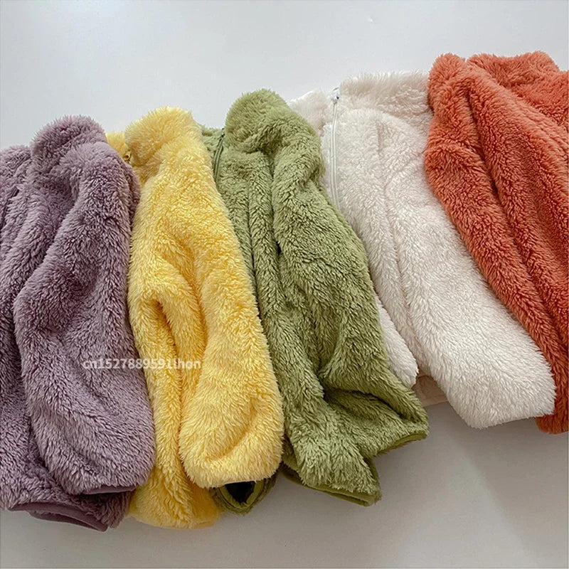 Kids Winter Coat – Warm Fleece Jacket