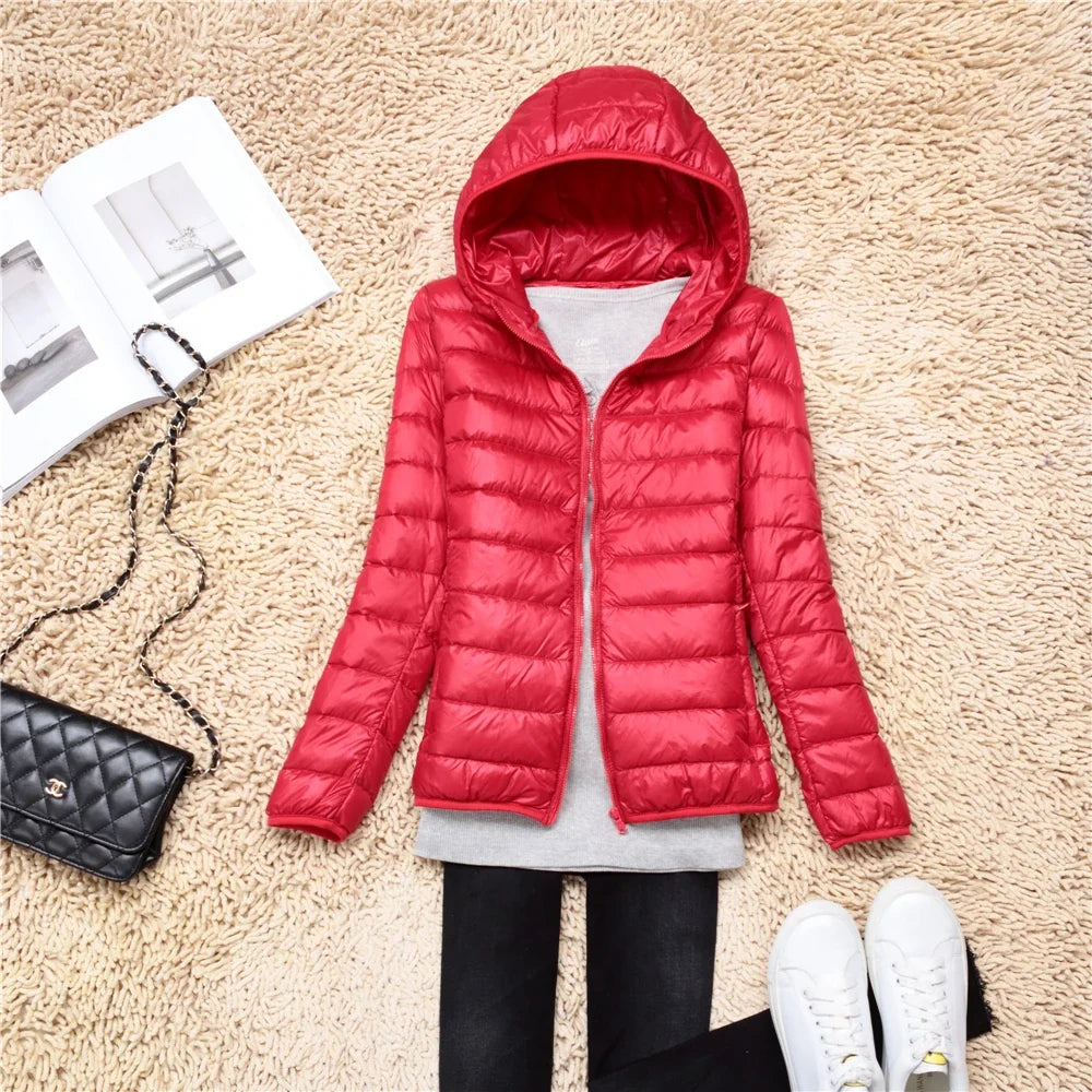 Women Puffer Jacket 15 Colors Plus Size 5XL 6XL 7XL 2025