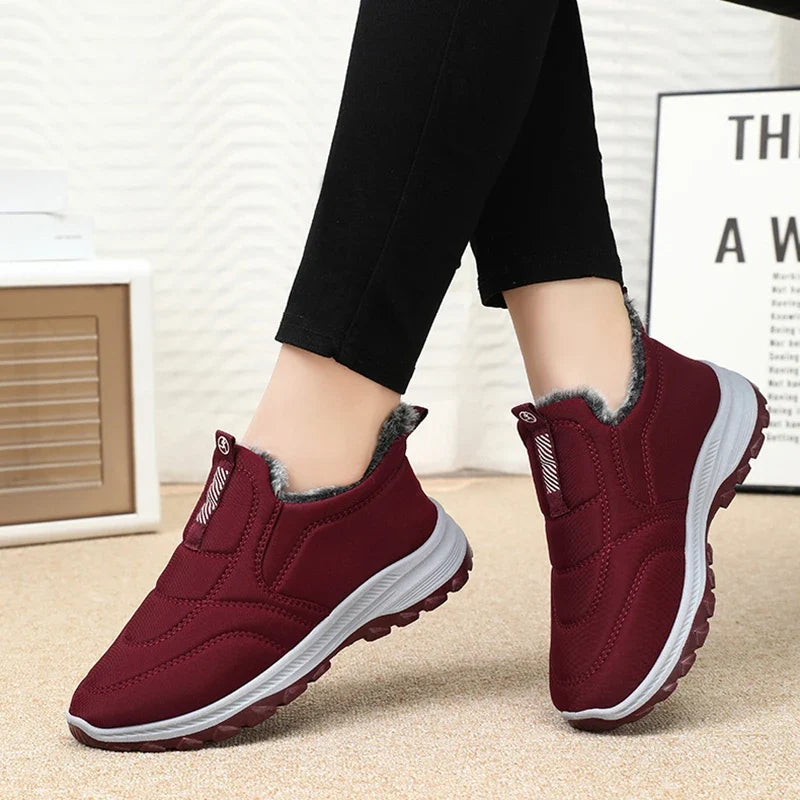 Winter Women Boots Outdoor Snow Boots Warm Lightweight Cotton Boot Non-Slip