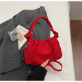 Retro Suede Crossbody Women's Bag