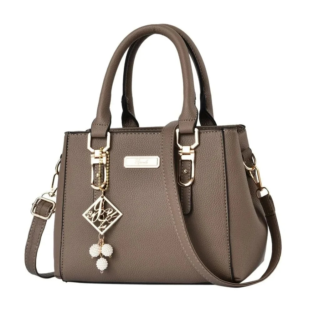 Large Capacity Women's Leather Shoulder Bags