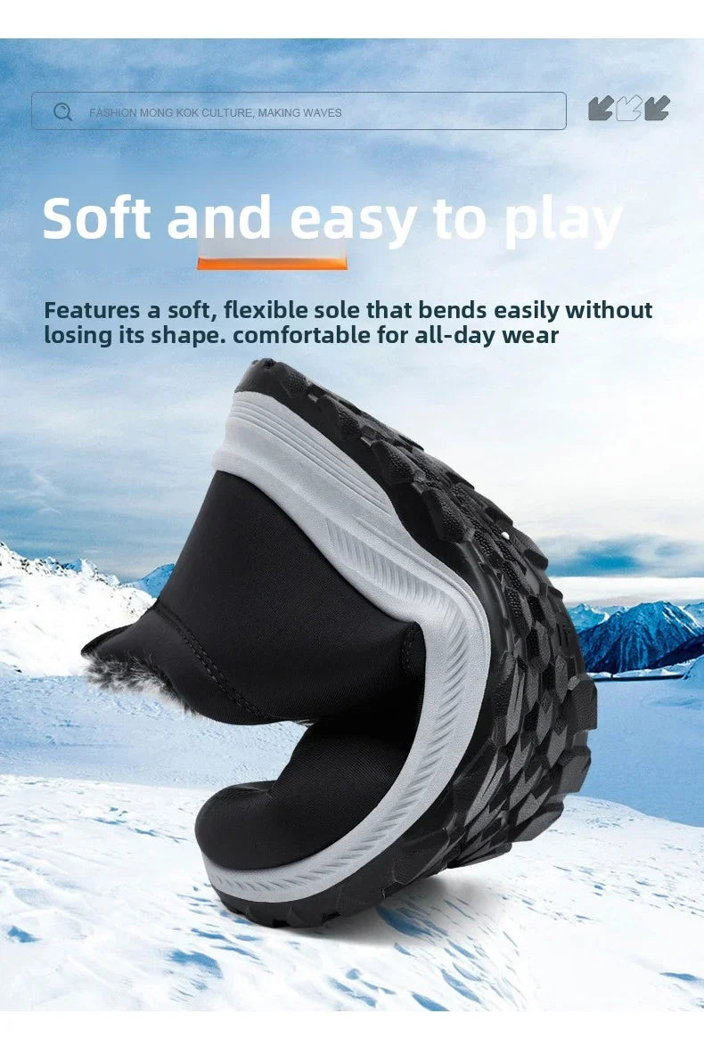 Winter Women Boots Outdoor Snow Boots Warm Lightweight Cotton Boot Non-Slip