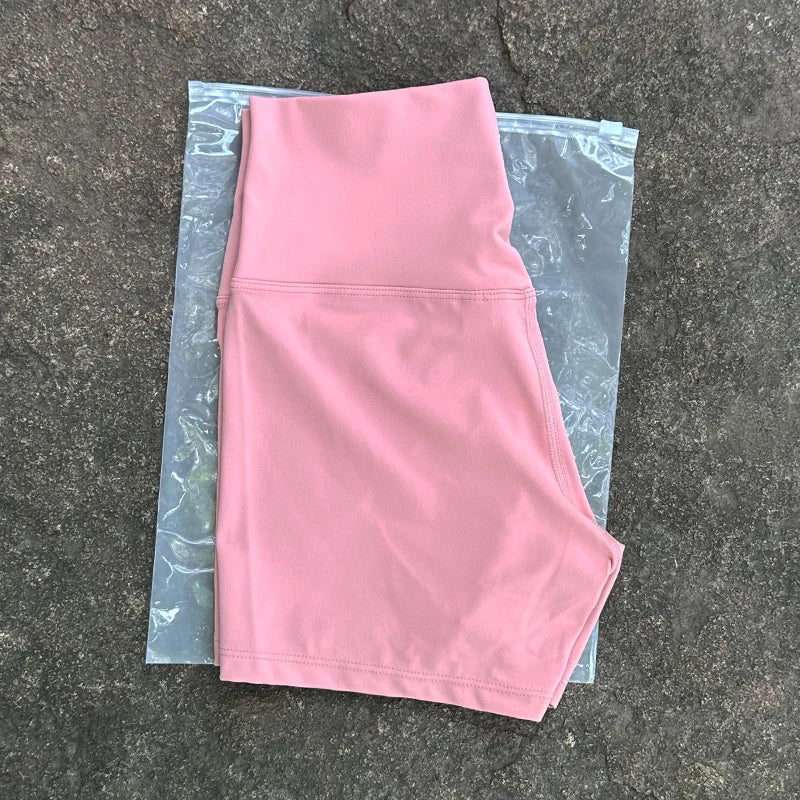 Women Sports Shorts High Waist Slim Fit