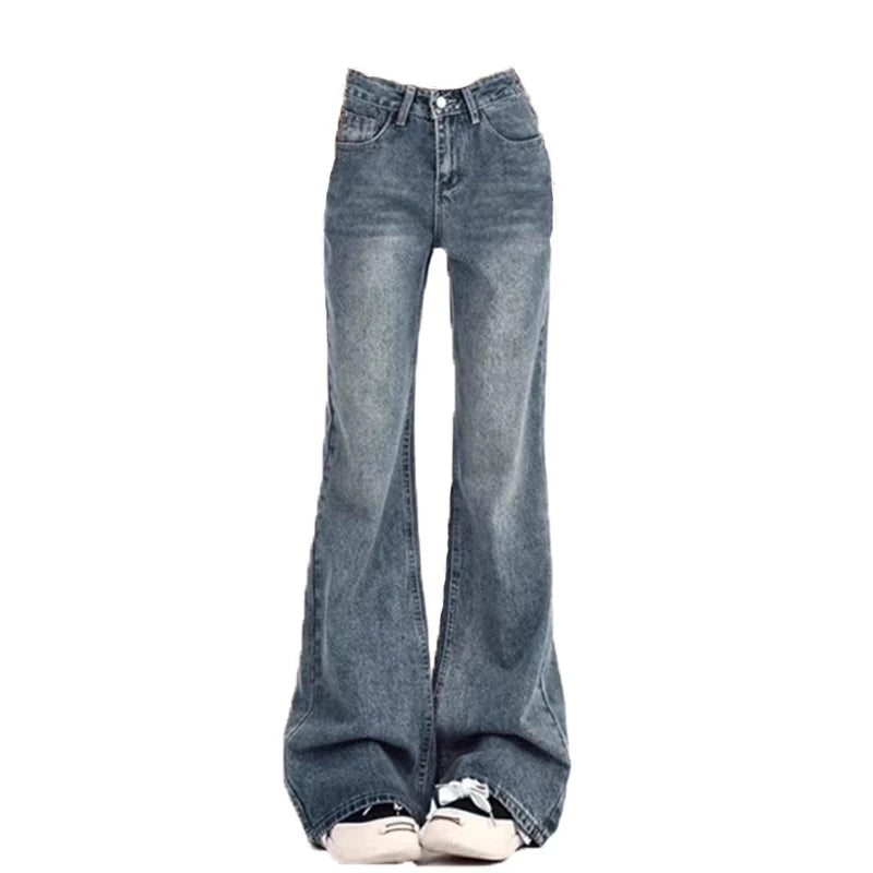 Ladies Flare High Waist Flared jeans