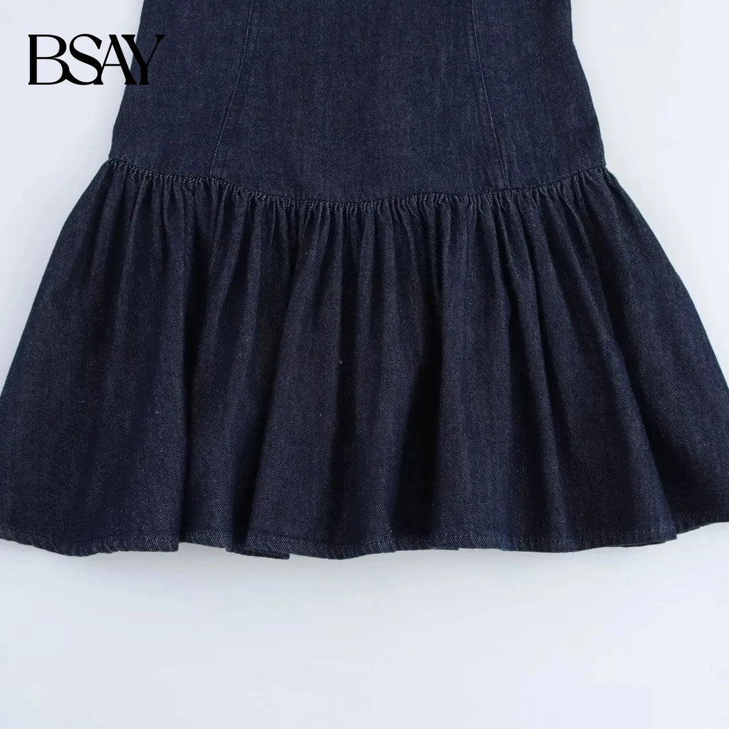 Denim Fashion Dress for Women