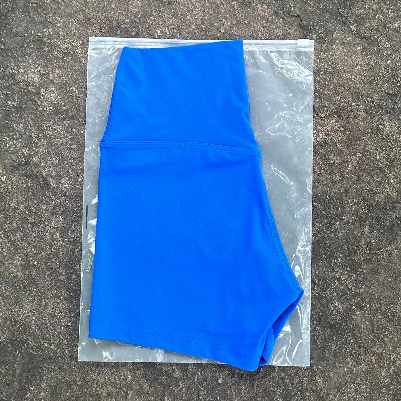 Women Sports Shorts High Waist Slim Fit