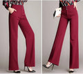 S-4XL Plus Size Women's Pants High Waist Trousers