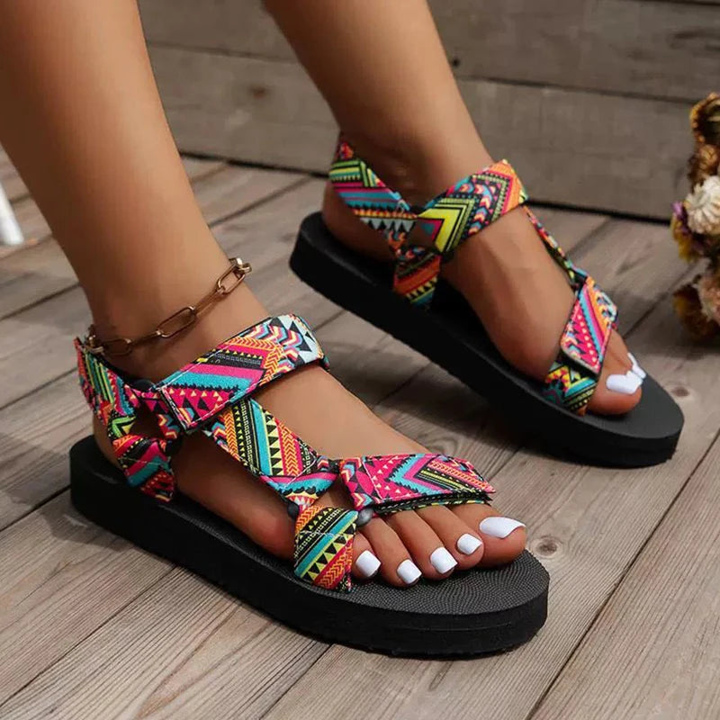 Women's Summer Flat Canvas Sandals
