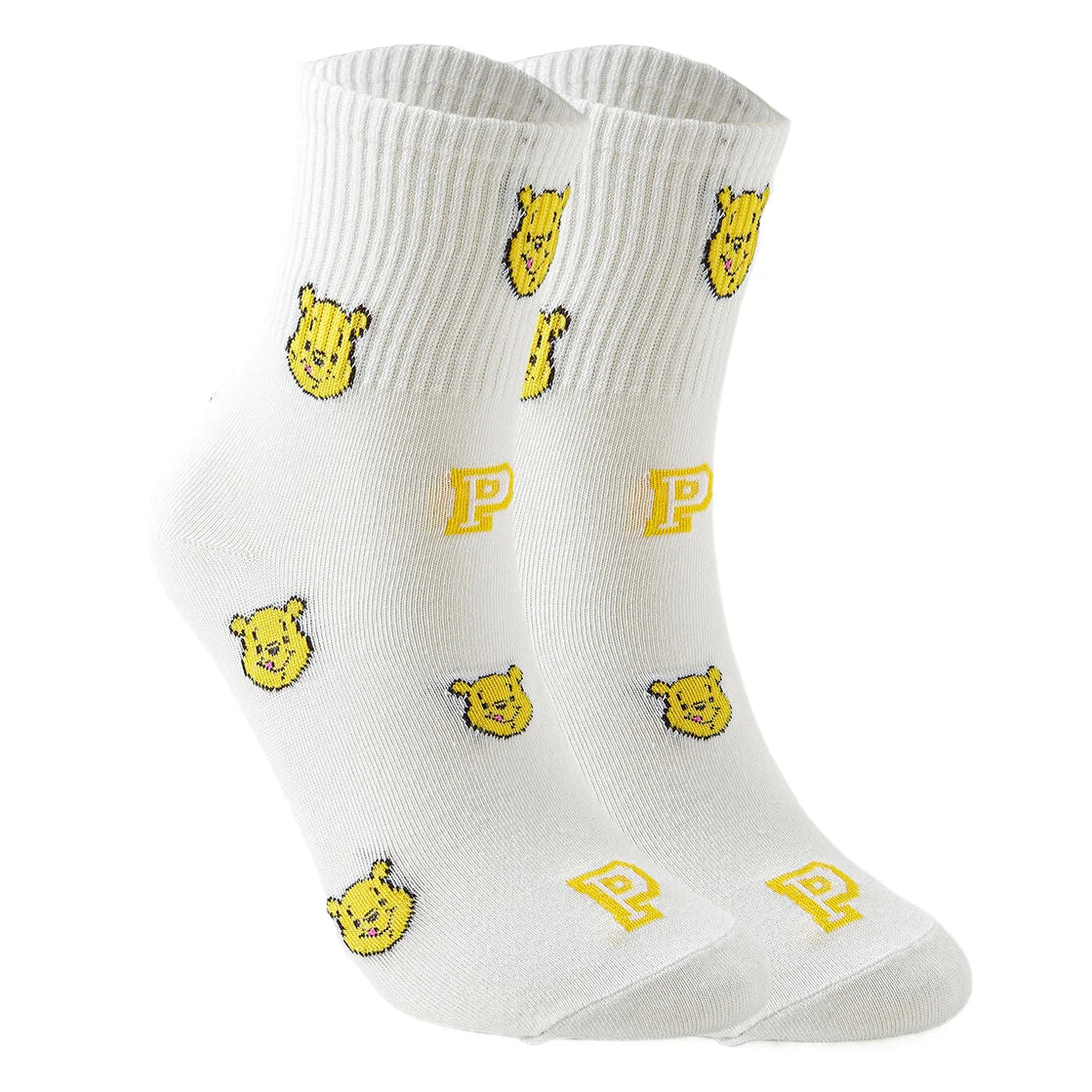 Men's and Women's Cartoon Crew Socks