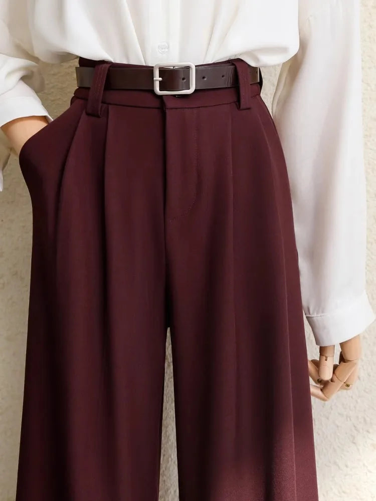 Suits Pants for Women High Waist, Wide Leg