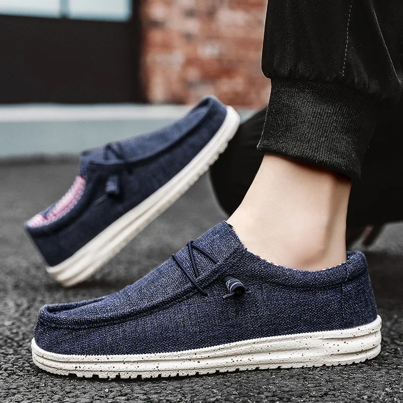 Men's Slip on Canvas Loafers
